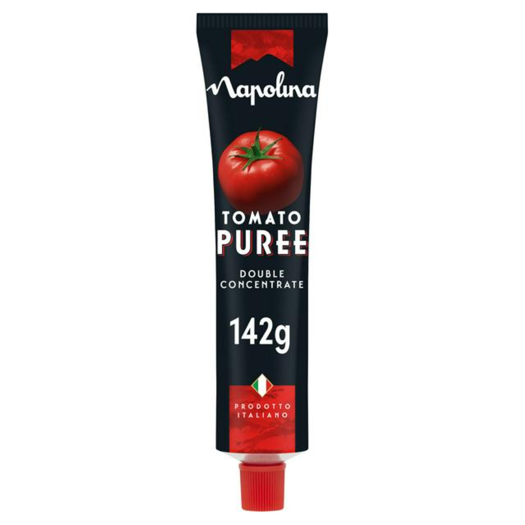 NAPOLINA TOMATO PUREE TUBES 142G